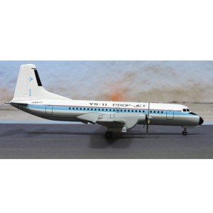 Diecast 1/200 Scale NAMC YS-11 PROP-JET Japan Airlines Aircraft Airplane Models Adult Toys Display Souvenir Ornaments Display