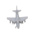 5PCS A-4 Skyhawk Airplane 1/2000 700 400 350 200 Scale Model Attacker Aeroplane Resin Assembly Toys Attacking Aircraft