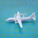 2PCS China KJ-200 Air Early Warning Aircrafts Mould 1/350 400 700 Scale Airplane Toys Uncolored Resin Plane Model for DIY Hobby