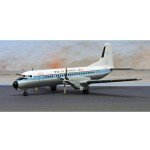 Diecast 1/200 Scale NAMC YS-11 PROP-JET Japan Airlines Aircraft Airplane Models Adult Toys  Display Souvenir Ornaments Display