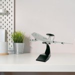 Diecast Model 1/200 Scale USA E-3 Airplane, Aircraft Display, Collection Fighter Ornament for Cafes Desktop Decoration