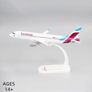 1:200 Scale A-320 A320 Eurowings Airlines ABS Plastic Airplane Model Aircraft Plane Model Assembly Resin For Display