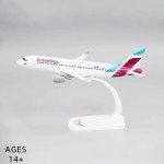 1:200 Scale A-320 A320 Eurowings Airlines ABS Plastic Airplane Model Aircraft Plane Model Assembly Resin For Display