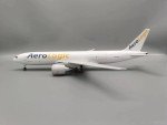 1:157 Scale 47cm Large 777 Aircraft Model B777-200 AeroLogic Boeing B777 Aircraft Model Diecast Aircraft with LED Lights