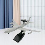 Diecast Model 1/200 Scale USA E-3 Airplane, Aircraft Display, Collection Fighter Ornament for Cafes Desktop Decoration