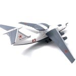 1/200 Scale Former Soviet Early Warning Aircraft A50 Simulation Alloy Military Combat Aircraft Model Decoration Collection Gift