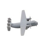 5PCS C-2A Shipborne Transport Aircraft 1/700 400 350 200 Scale Model Airfreighter Airplane with Landing Gear Resin Assembly Toys