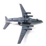 1/200 Scale Former Soviet Early Warning Aircraft A50 Simulation Alloy Military Combat Aircraft Model Decoration Collection Gift