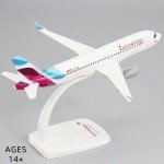 1:200 Scale A-320 A320 Eurowings Airlines ABS Plastic Airplane Model Aircraft Plane Model Assembly Resin For Display