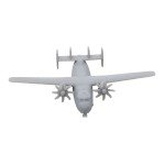5PCS C-2A Shipborne Transport Aircraft 1/700 400 350 200 Scale Model Airfreighter Airplane with Landing Gear Resin Assembly Toys