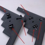 1:200 Scale Ghost B2 Can Be Stealth Responsible For Bombing Enemy Aircraft Alloy Die Cast Simulation Static 1066 Aircraft Model