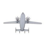 5PCS C-2A Shipborne Transport Aircraft 1/700 400 350 200 Scale Model Airfreighter Airplane with Landing Gear Resin Assembly Toys