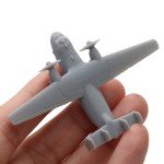 5PCS C-2A Shipborne Transport Aircraft 1/700 400 350 200 Scale Model Airfreighter Airplane with Landing Gear Resin Assembly Toys