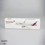 1:200 Scale A-320 A320 Eurowings Airlines ABS Plastic Airplane Model Aircraft Plane Model Assembly Resin For Display