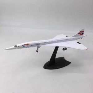 1:400/1:200 Scale Model Diecast Alloy Air British /France Concorde Airplane Airways Display Toys Aircraft Collection Fans Gifts