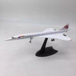 1:400/1:200 Scale Model Diecast Alloy Air British /France Concorde Airplane Airways Display Toys Aircraft Collection Fans Gifts