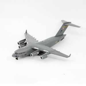 JASON TUTU 1/200 Scale Alloy Model Diecast Aircraft Model USAF C-17 Globemaster III Tactical Military Transport Drop Shipping