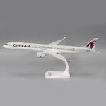 A350-1000 Qatar Airways 1:200 Scale A350 Plastic Abs Assembly Aircraft Model Collection Display Toy Building Blocks Gift