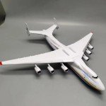 Antonov AN-225 Transport Aircraft 1/200 Scale 42cm Simulation Aircraft Model Souvenir Ornament Toy Display Collection Ornament