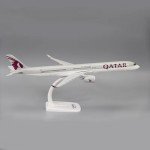 A350-1000 Qatar Airways 1:200 Scale A350 Plastic Abs Assembly Aircraft Model Collection Display Toy Building Blocks Gift