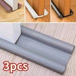 Windproof Seal Strip Draught Excluder Stopper Door Bottom Guard Double Protector Doorstop Dust-proof Blocker Sealer Soundproof