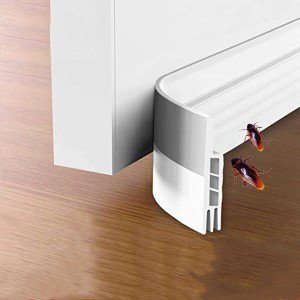 100cm Silicone Door Draught Excluder Door Bottom Sealing Strip Tape Weatherstrip Waterproof Wind Proof Sound Insulation Tape