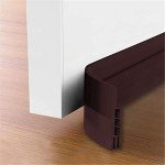 100cm Silicone Door Draught Excluder Door Bottom Sealing Strip Tape Weatherstrip Waterproof Wind Proof Sound Insulation Tape