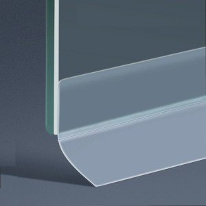 5M Sealing Water Blocking Strip At The Bottom Gap Of The Bathroom Shower Room Door Glass Doors Transparent Windproof Strip
