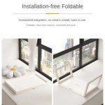 Foldable small tables for bay window ins style coffee tables bedroom sitting bed computer table home windowsill small low table