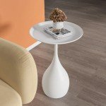 Sofa Side Table Very Simple Light Luxury Bedside Design Sense Small Round Table Nordic Creative Living Room Mini Coffee Tables