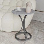 Living room bedroom round coffee table side table metal sofa tables coffee table living room home furniture