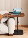 Movable Home Living Room Side Table Simplicity Coffee Table C Shaped Side Table Living Room Modern Light Luxury Style Liftable
