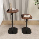 Movable Home Living Room Side Table Simplicity Coffee Table C Shaped Side Table Living Room Modern Light Luxury Style Liftable