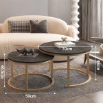 Tea Tables Living Room Home Round Table Small Apartment Sofa Side Tables Light Luxury Modern Simple Small Table Balcony Mesas
