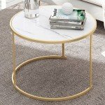 Creative Round Coffee Table Simple modern tea table Bed Sofa Side Table Tea light luxury sofa corner table Living Room Furniture