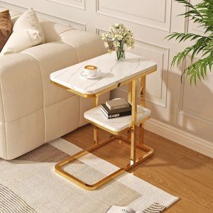 Sofa side table Mini small coffee table Living room Modern side cabinet cabinet Balcony storage Light luxury square corner table