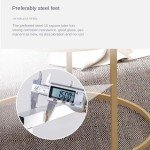 Nordic Simple Coffee Table Modern Creative Home Round Coffee Table Living Room Advanced Sense Iron Art Light Luxury Size Circle