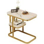 Sofa side table Mini small coffee table Living room Modern side cabinet cabinet Balcony storage Light luxury square corner table