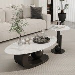 Cream Coffee Centerpiece Rock Tables Living Room Modern Simple Table Side Center Coffe Designer Rooms Home Mesas Furnitures