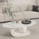 Cream Coffee Centerpiece Rock Tables Living Room Modern Simple Table Side Center Coffe Designer Rooms Home Mesas Furnitures