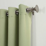 Sage Green Energy-Saving Blackout Curtain Panel 40"x84