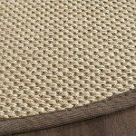Natural Fiber 4' Round Sisal Area Rug