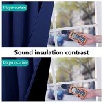 Royal Blue Blackout Curtain Set - 2 Panels