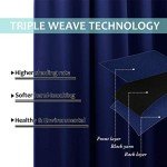 Royal Blue Blackout Curtain Set - 2 Panels
