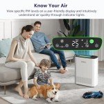 KNKA HEPA Air Purifier for Large Rooms