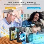 LEAEYFE Portable Air Conditioner with Color Lights