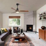 52" Solid Wood Ceiling Fan with Remote Control