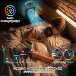 LEAEYFE Portable Air Conditioner with Color Lights