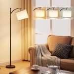 Adjustable 60" Floor Lamp with 3 Color Temperatures