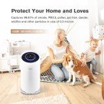 Airspark 4-in-1 HEPA Air Purifier for Home